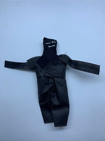 Boneco De Pano Preto Feminino Un