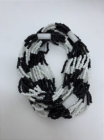 Braja Micangao Bicolor BR e PT Porcelana