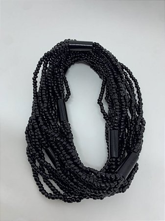 Braja Micangao Preto Porcelana