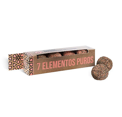 Bombita 7 Elementos Puros Sagrada Madre - com 4 Unidades