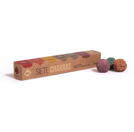 Bombita de Defumacao 7 Chakras Sagrada Madre