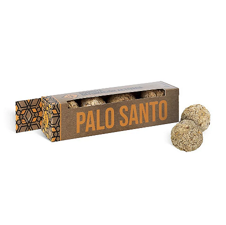 Bombita Palo Santo Sagrada Madre - com 4 Unidades