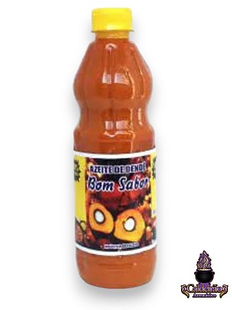 Azeite De Dende Puro Bom Sabor 1 Litro