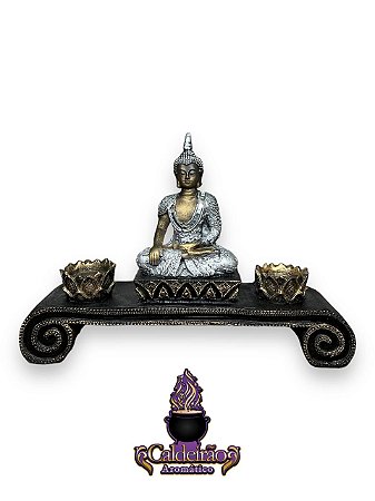 Buda Hindu Com Aparador Pequeno