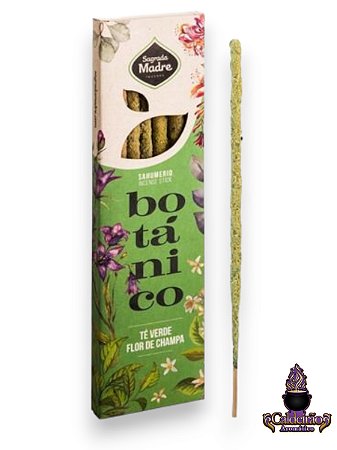 Incenso Botanico Sagrada Madre - Cha Verde e Flor de Champa