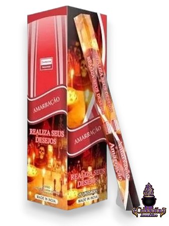 Incenso Darshan Amarraçao 08 Varetas