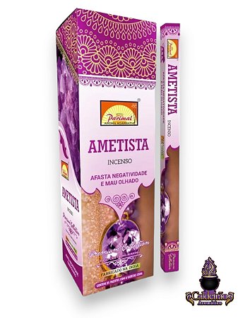 Incenso Parimal Ametista 08 Varetas