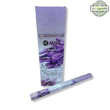 Incenso Atria Lavanda Com Sal Grosso 08 Varetas
