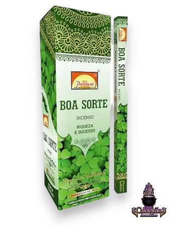 Incenso Parimal Boa Sorte 08  Varetas