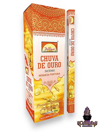 Incenso Parimal Chuva De Ouro 08 Varetas