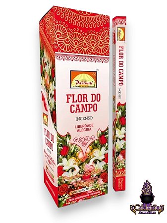 Incenso Parimal Flor Do Campo 08 Varetas