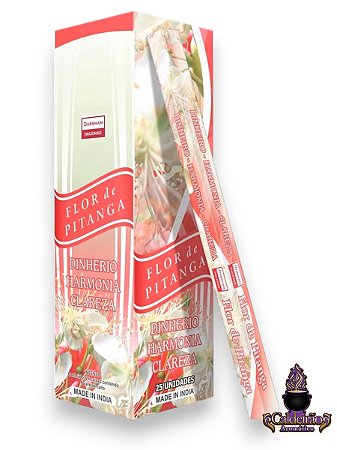 Incenso Darshan Flor de Pitanga 08 varetas