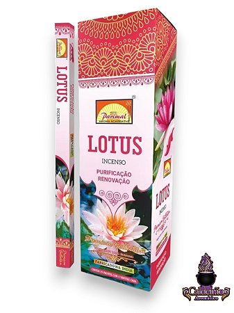 Incenso Parimal Lotus 08  Varetas
