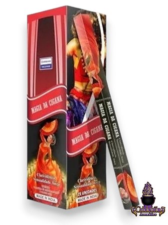Incenso Darshan Magia Da Cigana 08 Varetas