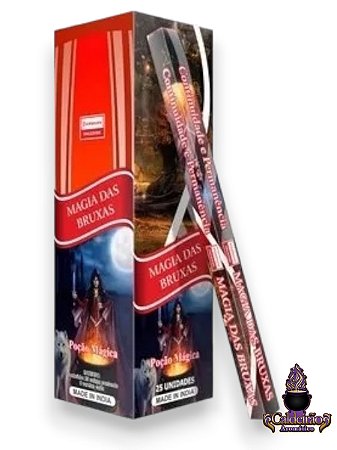 Incenso Darshan Magia Das Bruxas 08 Varetas