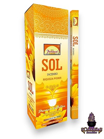 Incenso Parimal Sol 08 Varetas