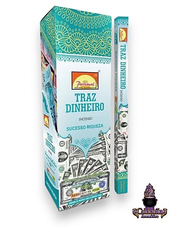 Incenso Parimal Traz Dinheiro 08 Varetas