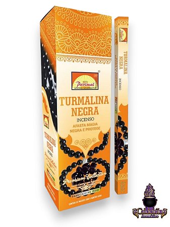 Incenso Parimal Turmalina Negra 08 Varetas