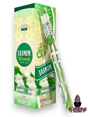 Incenso Darshan Massala Jasmim Com 7 Varetas