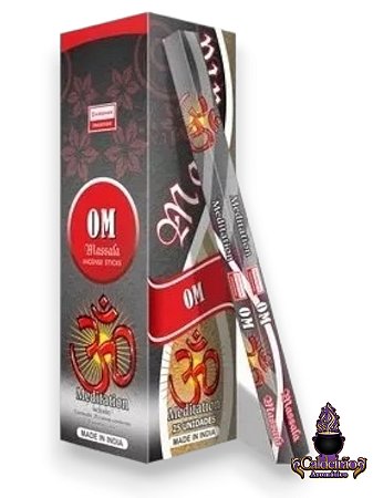 Incenso Darshan Massala Om Com 7 Varetas