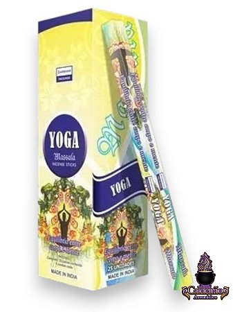 Incenso Darshan Massala Yoga Com 7 Varetas