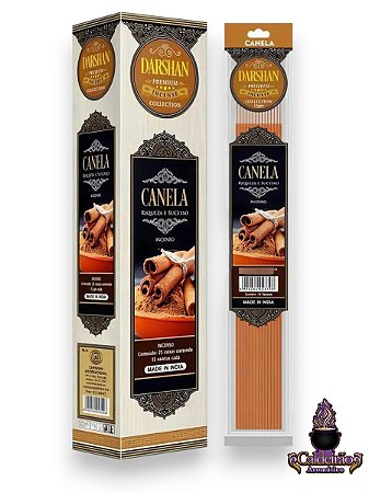 Incenso Darshan Premium Plastic Massala Canela 10 Varetas
