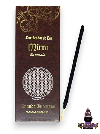 Incenso Ananda Natural Mirra 09 Varetas