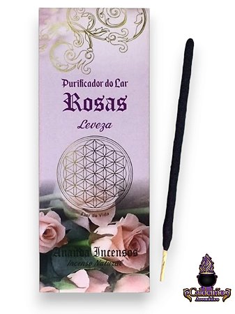 Incenso Ananda Natural Rosas 09 Varetas