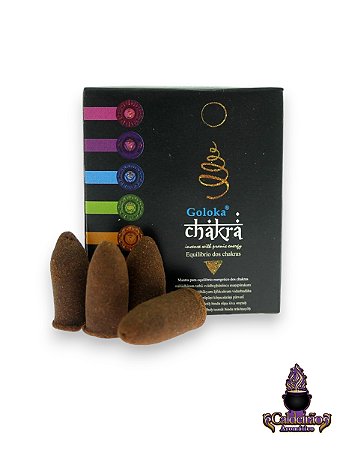 Incenso Cascata Goloka Massala Ayurvedic Chakras