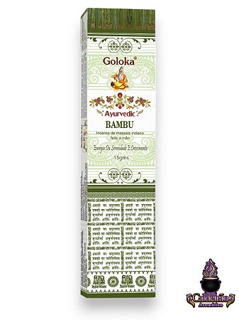 Incenso Goloka Massala Ayurvedic Bambu