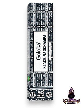 Incenso Goloka Massala Ayurvedic Black Nagchampa