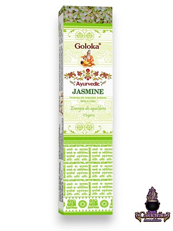 Incenso Goloka Massala Ayurvedic Jasmine