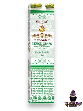 Incenso Goloka Massala Ayurvedic Lemon Grass