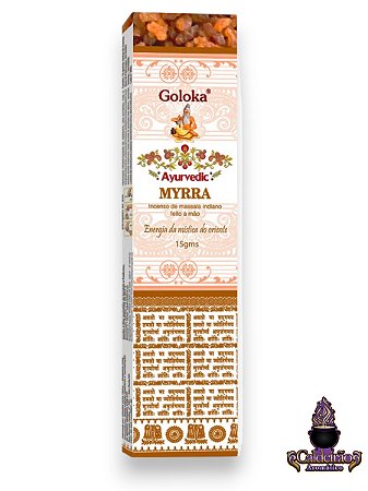Incenso Goloka Massala Ayurvedic Myrra