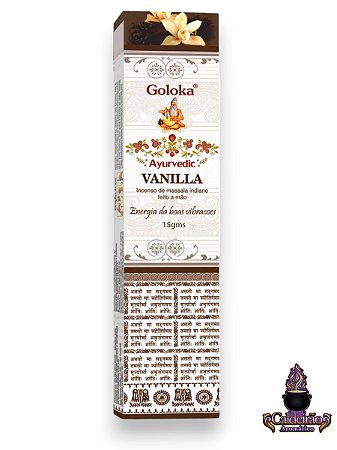 Incenso Goloka Massala Ayurvedic Vanilla