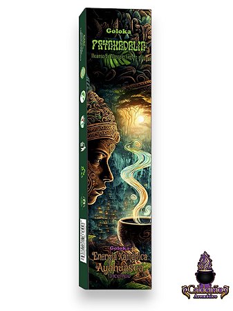 Incenso Goloka Massala Psychedelic Energia Xamanica Ayahuasca