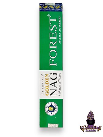 Incenso Massala Golden Nag Viajyshree Forest