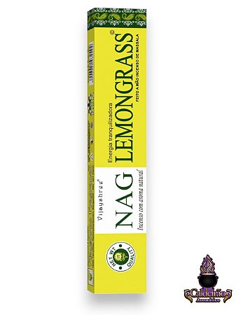 Incenso Massala Golden Nag Viajyshree Lemongrass