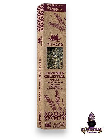 Incenso Nirvana Lavanda Celestial Premium