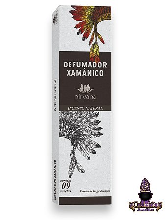Incenso Nirvana Natural Defumador Xamanico 09 Varetas