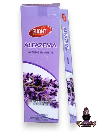 Incenso Shanti Alfazema Com 7Un
