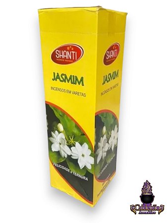 Incenso Shanti Jasmim Com 7Un