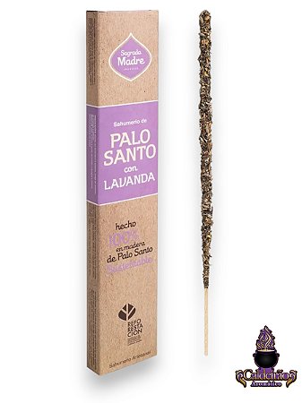 Incenso Sagrada Madre Palo Santo C/ Lavanda