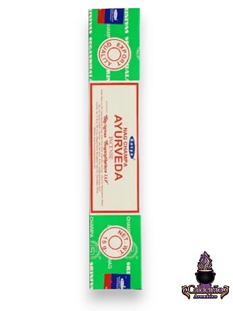 Incenso Satya Massala Ayurveda Caixa Com 12Un