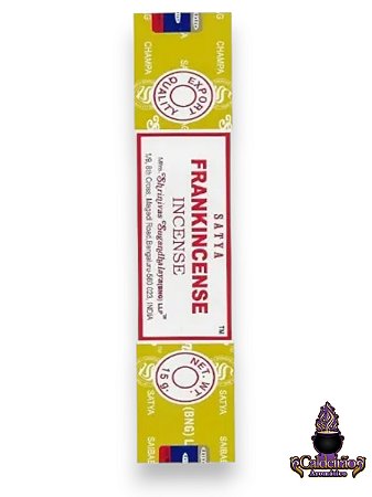 Incenso Satya Massala Frankincense Caixa Com 12Un