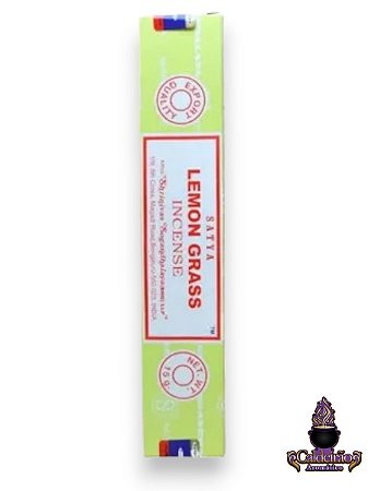 Incenso Satya Massala Lemon Grass Caixa Com 12Un