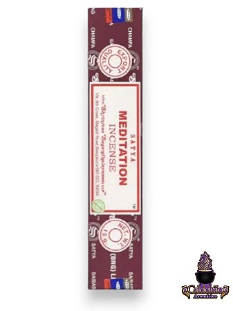 Incenso Satya Massala Meditation Caixa Com 12Un