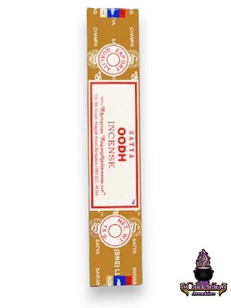 Incenso Satya Massala Oodh Caixa Com 12Un