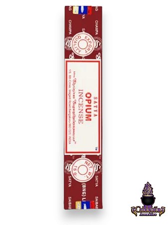 Incenso Satya Massala Opium Caixa Com 12Un