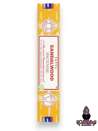 Incenso Satya Massala Sandalwood Caixa Com 12Un